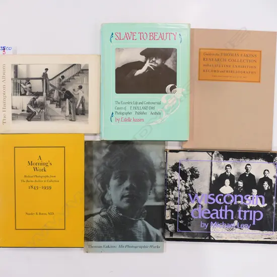 SIX PUBLICATIONS: 19THC AMERICAN PHOTOGRAPHY